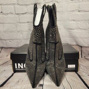 Inc Oaklynne Pointed Toe Zip-up Booties